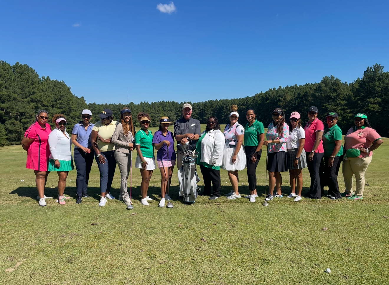 Group golf clinic Richmond VA